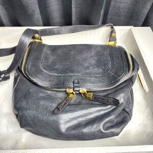 OrYANY black leather hobo crossbody bag